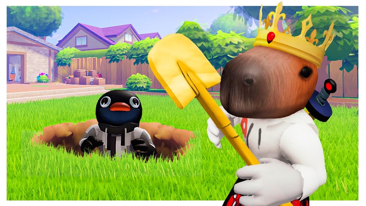 CAVA un AGUJERO en ROBLOX