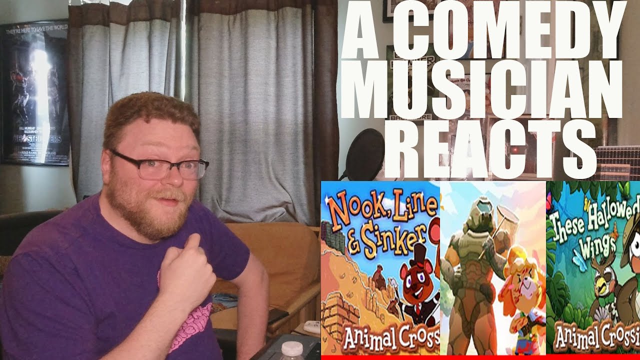 A Comedy Musician Reacts | Animal Crossing songs! (Stupendium & Chalkeaters) [REACTION]