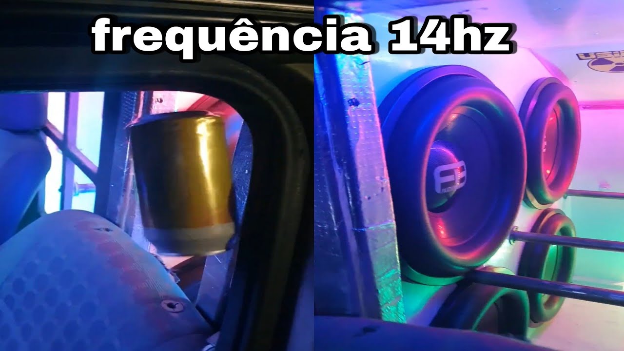 Quebrando as leis da f&iacute;sica com som forte 😳🔥 4 FB &Aacute;UDIO 5mil RMS