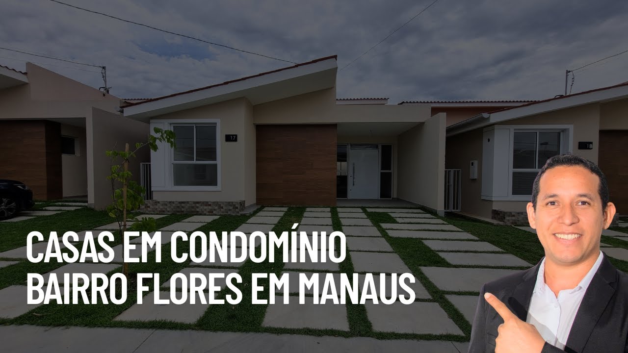 Casa em Condomínio fechado no bairro Flores em Manaus | Condomínio Tales de Mileto