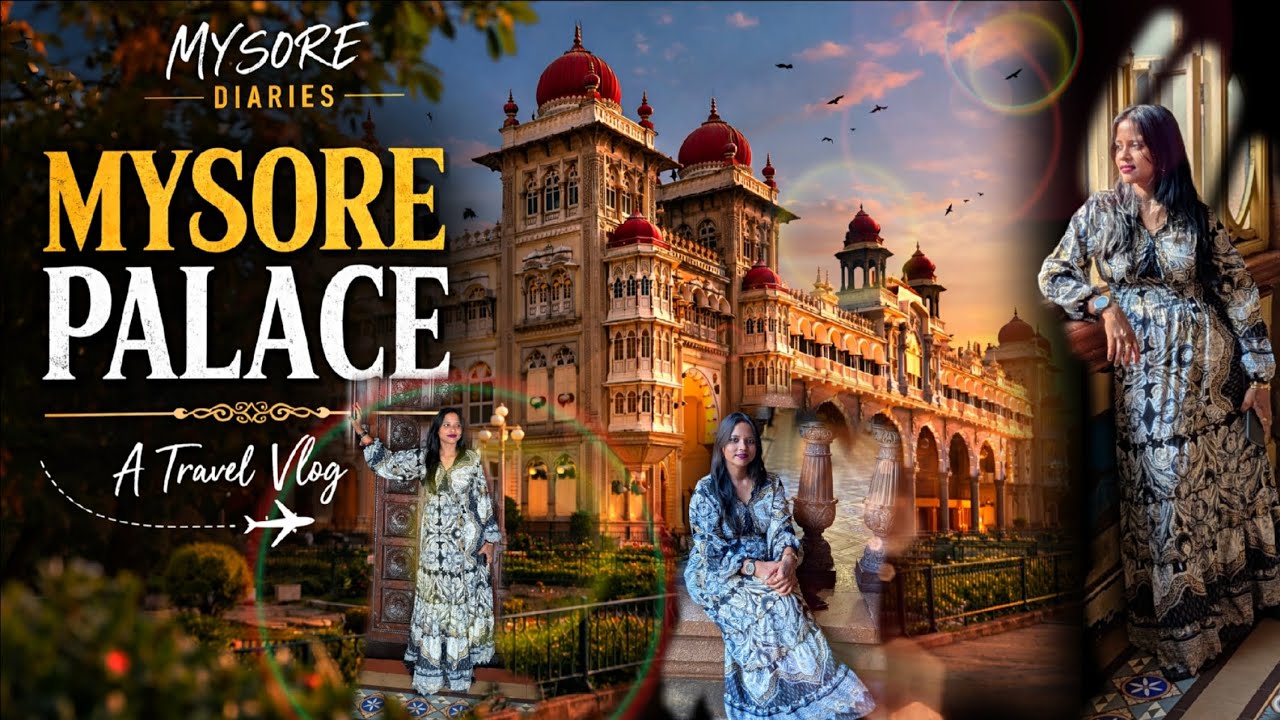 MYSORE PALACE -Inside Karnataka's most Beautiful Palace Vlog/Mysuru Tourist Places @smrudhascuisine 