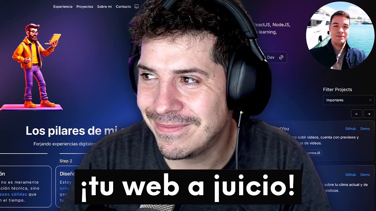 ¡PORTFOLIOS WEB de la Comunidad: Tips y FeedBack con UX Designer de WordPress!