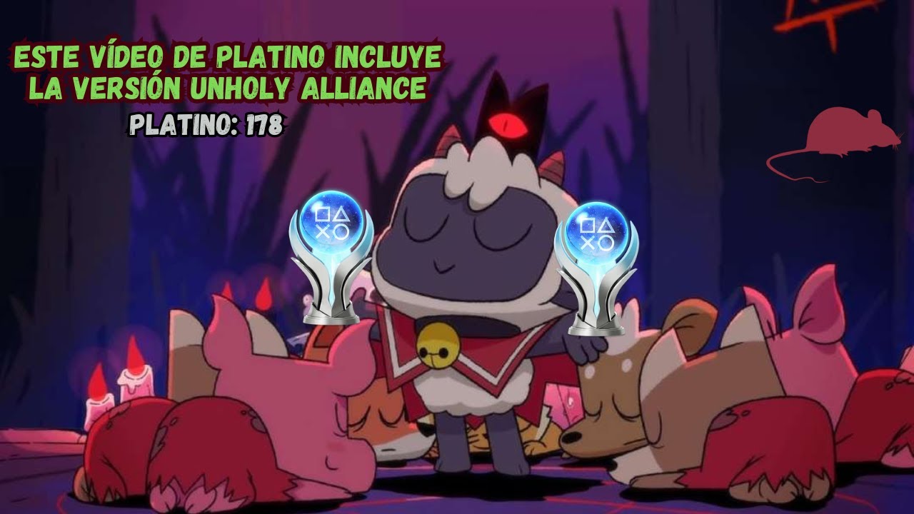 EL PLATINO de CULT OF THE LAMB me hizo SER CRUEL y BUSCAR GUÍAS hasta en el INFRAMUNDO 🐑🩸