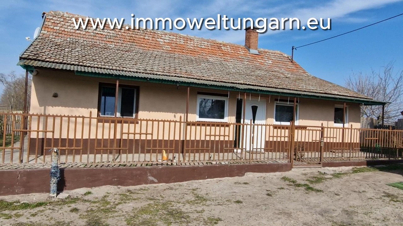 34 Million Huf ca. 88 000 Eur - Renoviertes Bauernhaus mit 2 Zimmern in Alleinlage  - ID 1597