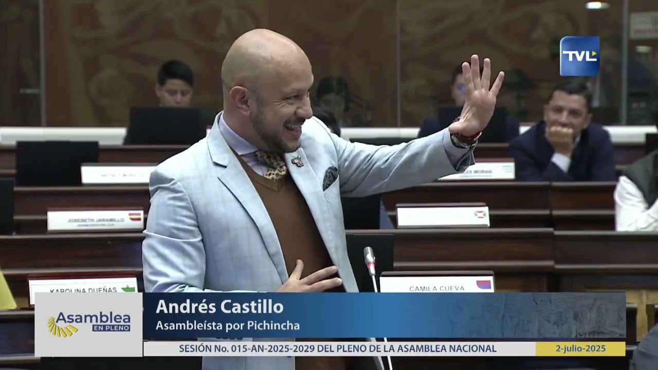 Asambleísta Andrés Castillo - Sesión 015 - 