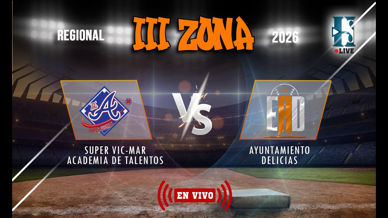 Academia de Talentos VS Ayuntamiento Delicias - Jornada #1 beisbol regional 2026