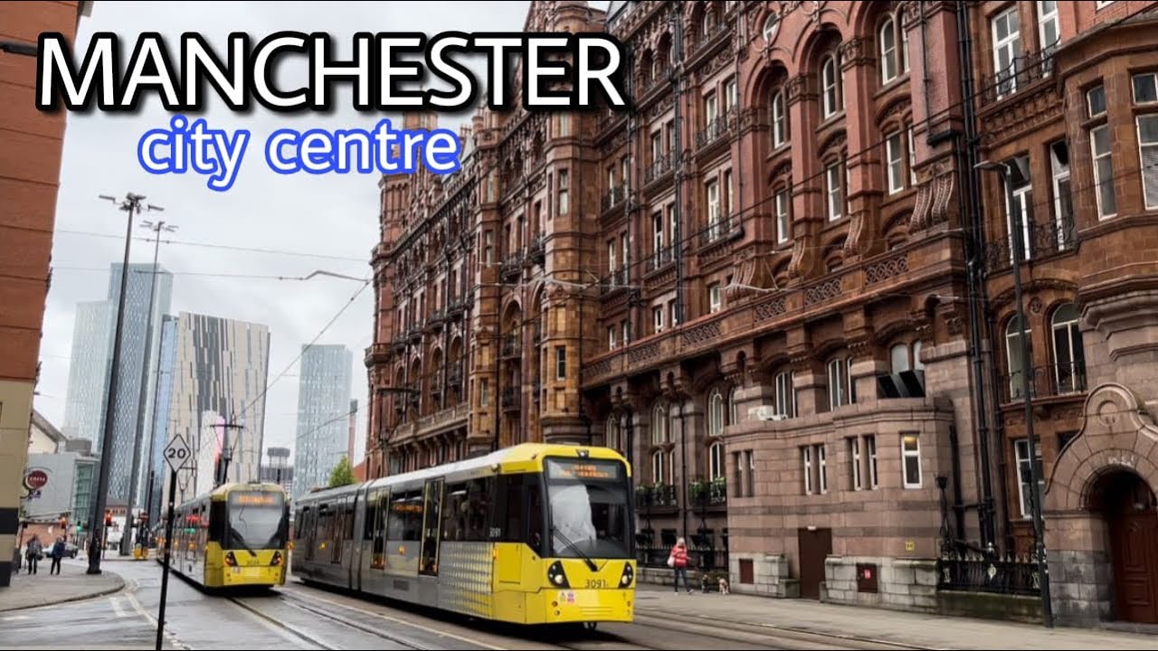 Manchester City Centre | Walking Tour 4K