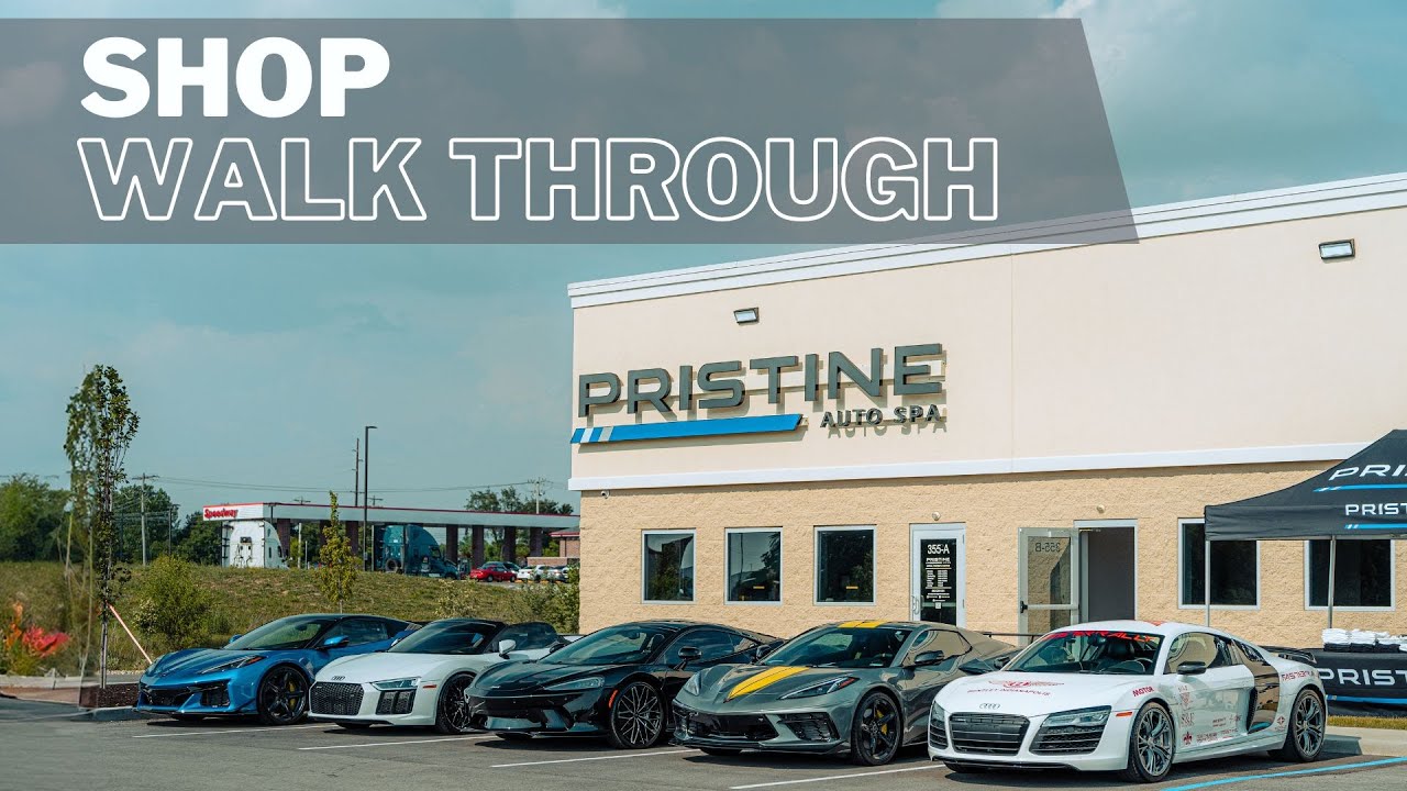 Complete Tour of The Largest PPF & Detail Shop in Indiana! #walkthrough #shop #tour #indianapolis