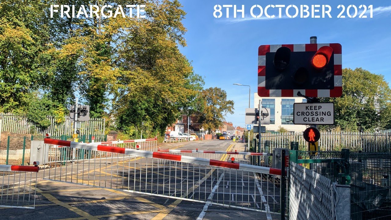 *Hangman & Emergency Sequence* Friargate Level Crossing (08/10/2021)