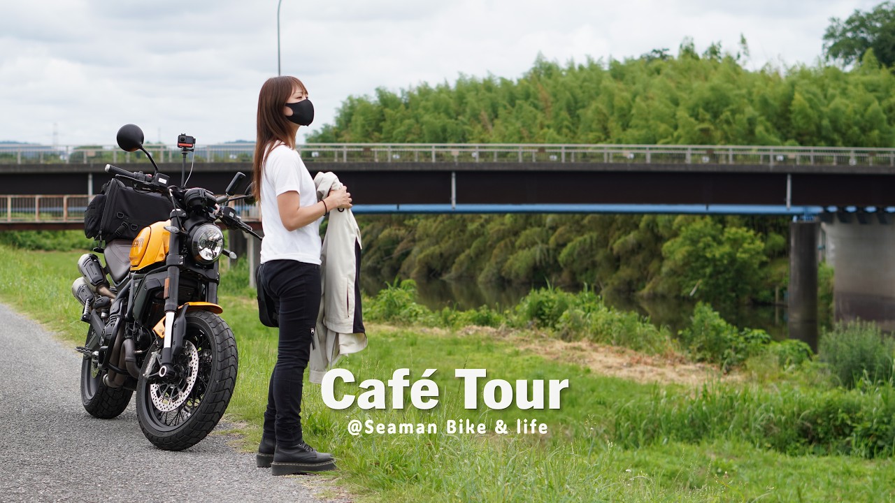 のんびりカフェ巡りを楽しむ千葉旅の最終日｜DUCATI Scrambler1100 TributePro｜30代女の休日バイクVlog