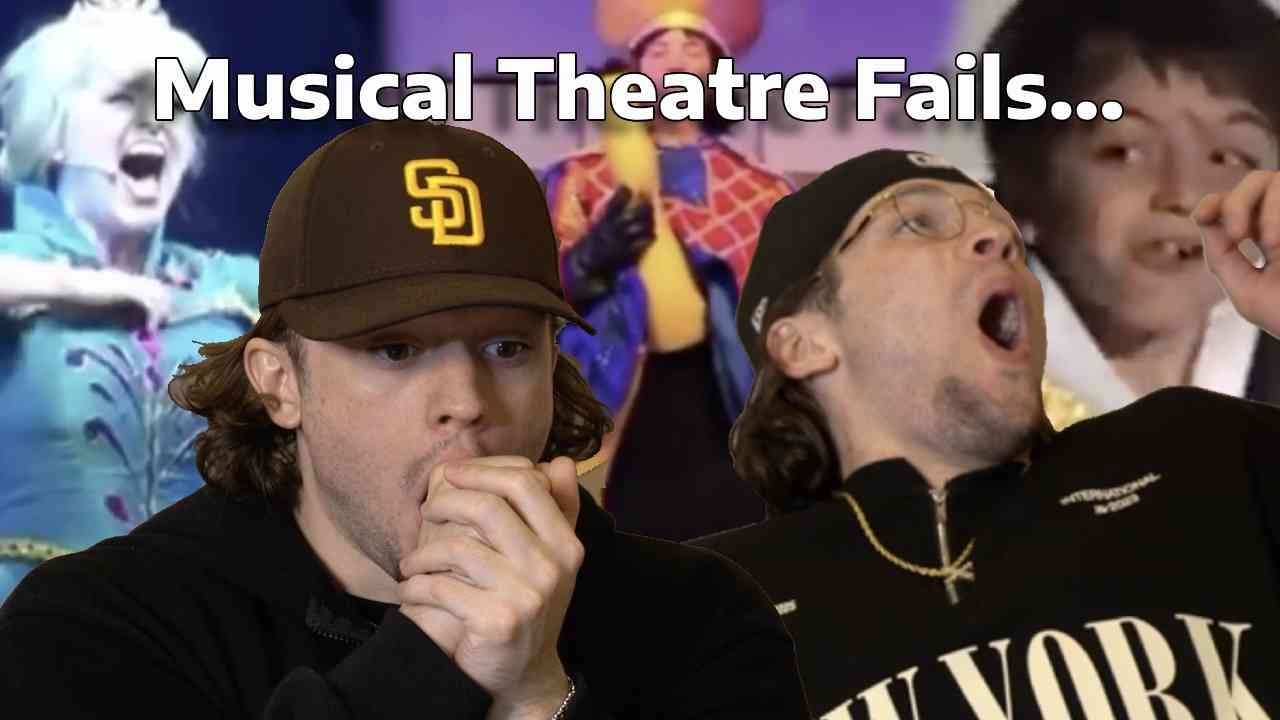 An Actor And His Non-Musical Theatre Brother React to Musical Theatre Fails
