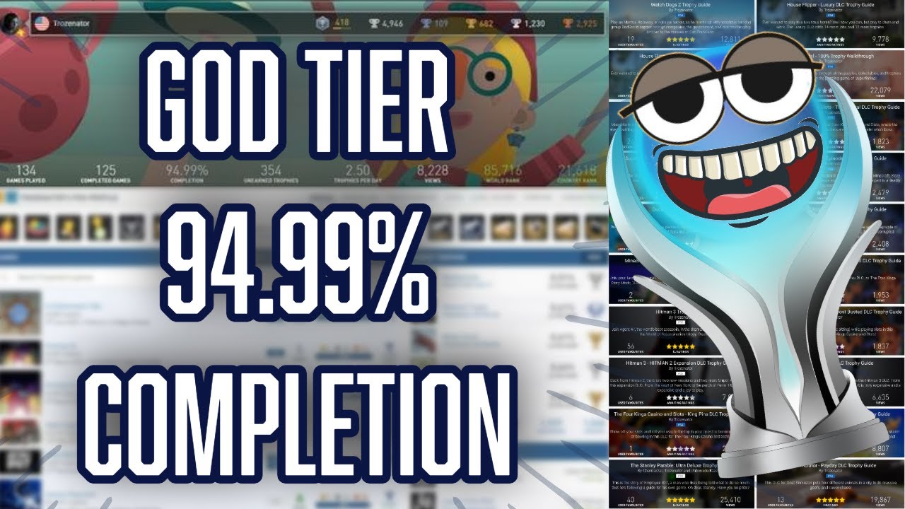 We Review This INCREDIBLE Platinum Trophy Collection