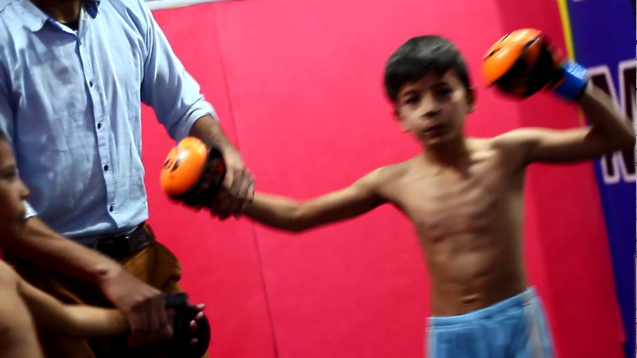 MMA kids Fighting in Pakistan by club fights and teach