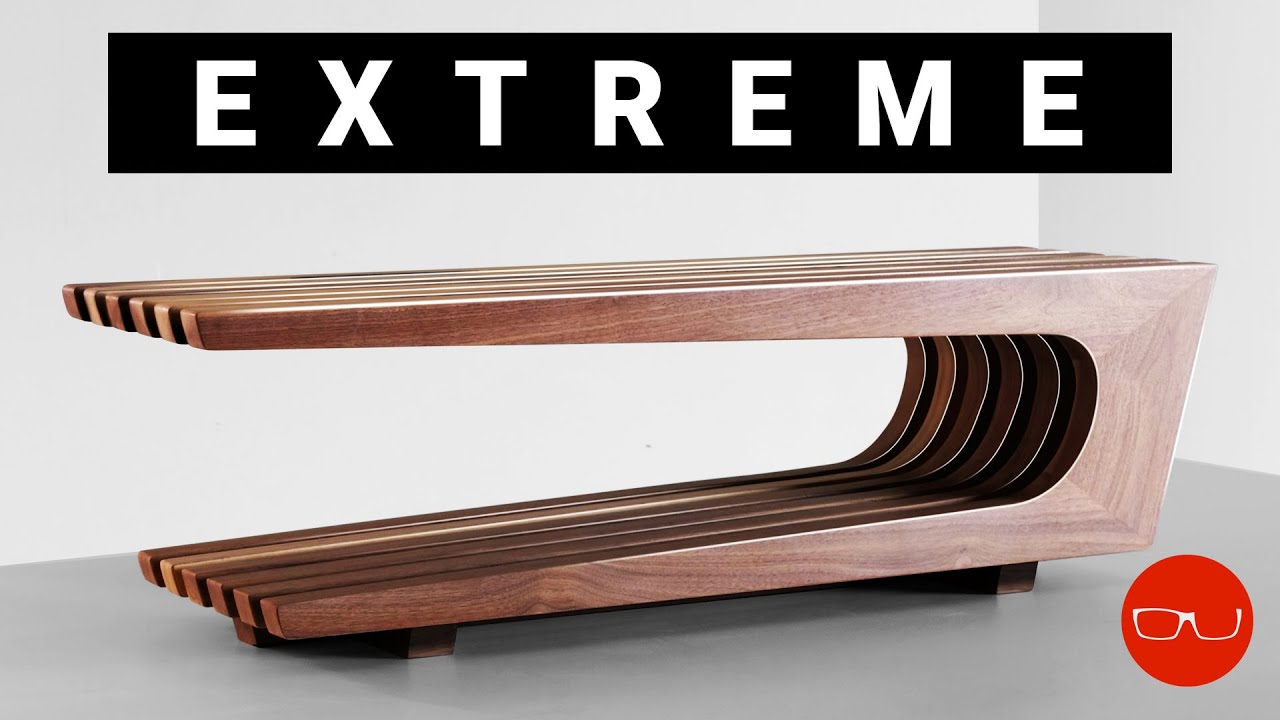How To Build a Modern Coffee Table - Woodworking