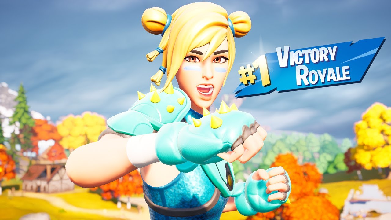 VICTORIA CON LA SKIN MOXIE FORTNITE