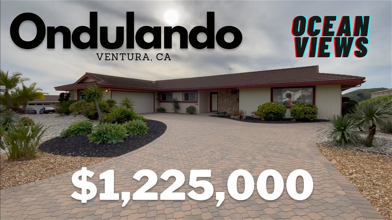 Ventura, CA Real Estate | 3 Bed 2.5 Bath | Ondulando | OCEAN VIEW | Ventura County Homes For Sale