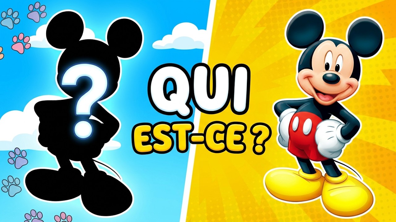 Devine QUI c'est ? Quiz Mickey