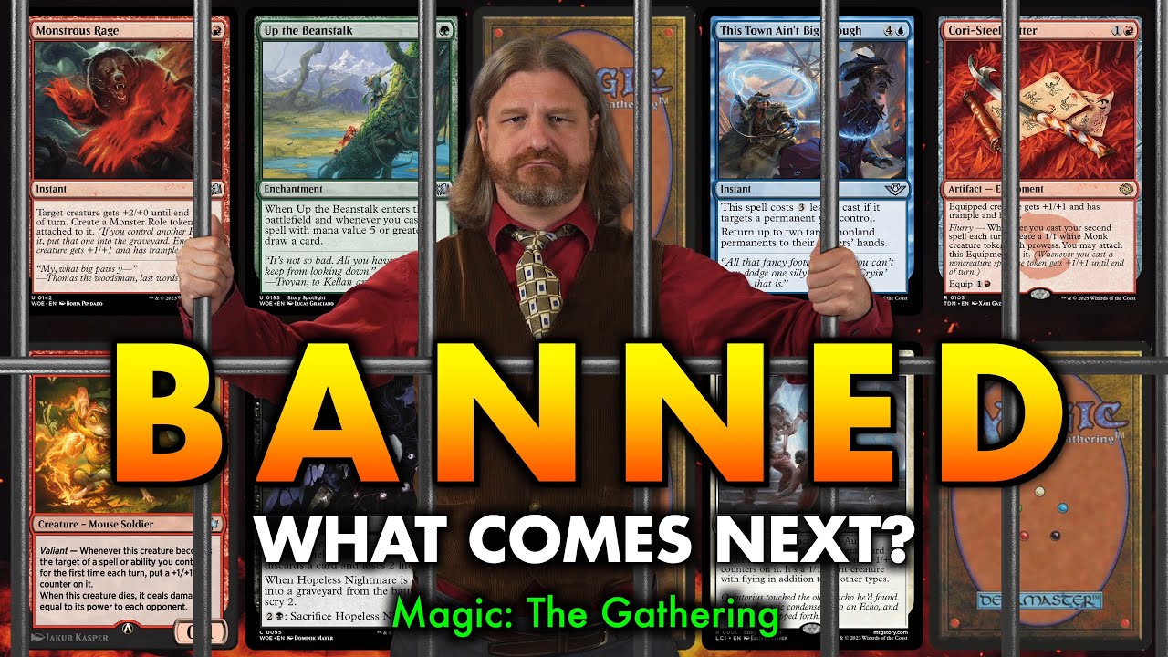 Banned! Record Card Bans In Magic: The Gathering! What Comes Next?
