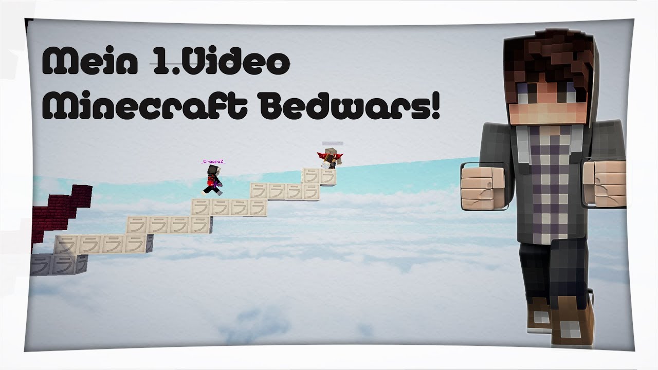 Mein 1. Video | Minecraft Bedwars | zHxpee