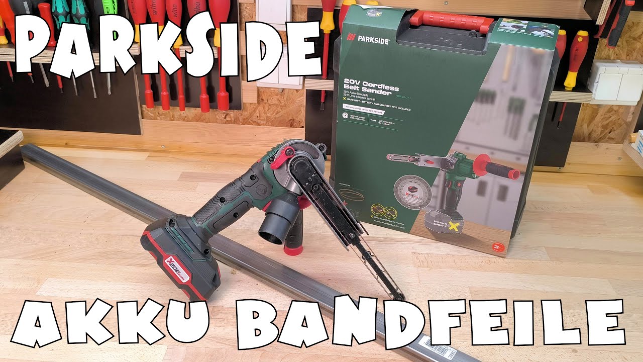 PARKSIDE® 20 V Akku-Bandfeile PBFA 20-Li A1