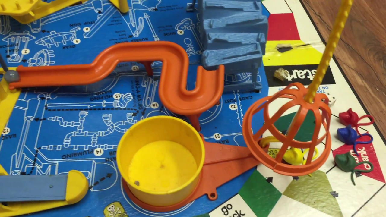 Vintage Mouse Trap Ideal Board Game Demo
