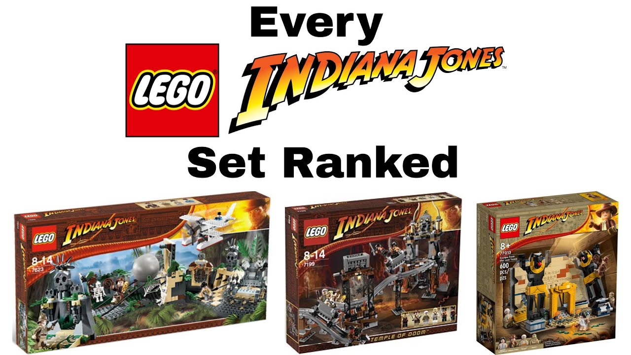Рейтинг всех наборов LEGO Indiana Jones (2008–2023)