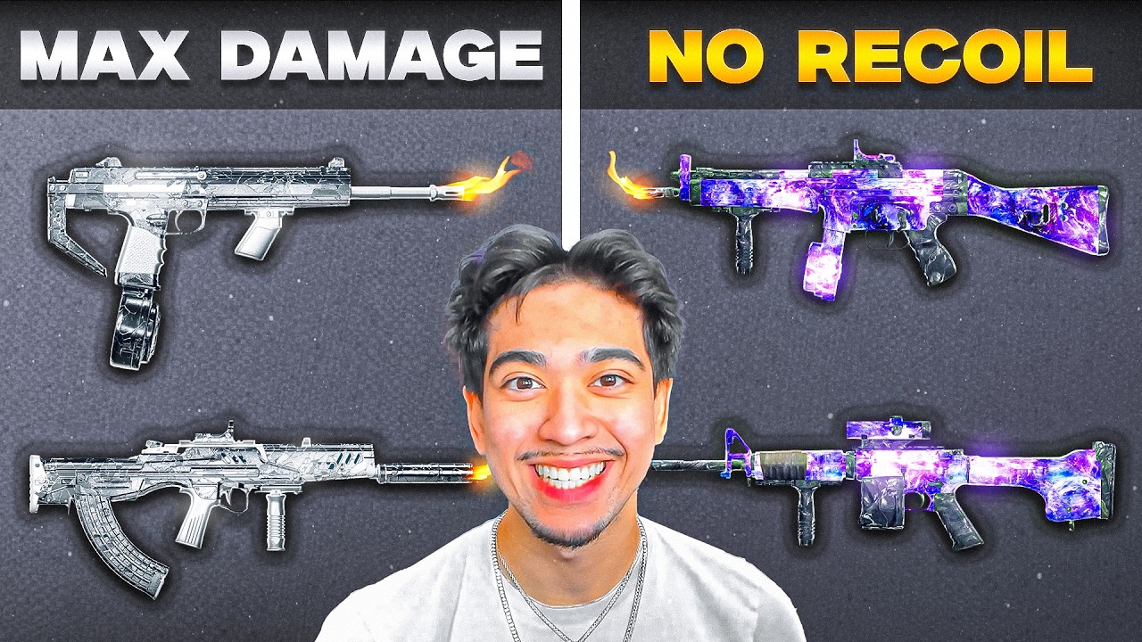 I Tested MAX DAMAGE vs. NO RECOIL Loadouts in Warzone Rebirth Island