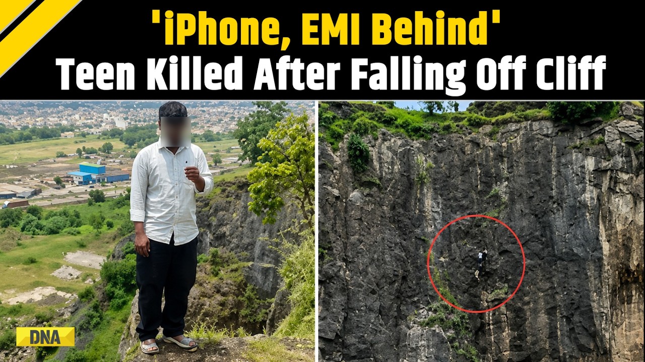 Maharashtra News: Teen Jumps Off Cliff Edge, Father Falls Trying To Save Him, Then Mother Follows