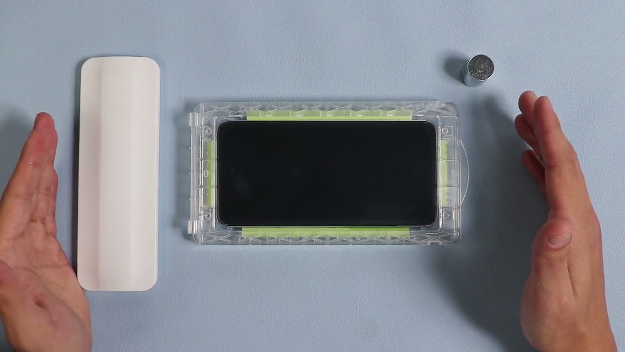 Samsung Galaxy S24 Ultra Screen Protector Installation Video- Installationsvideo-Anleitung