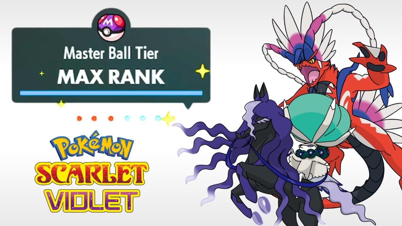 Финальный подъем к рангу МАСТЕР в Pokemon Scarlet/Violet!