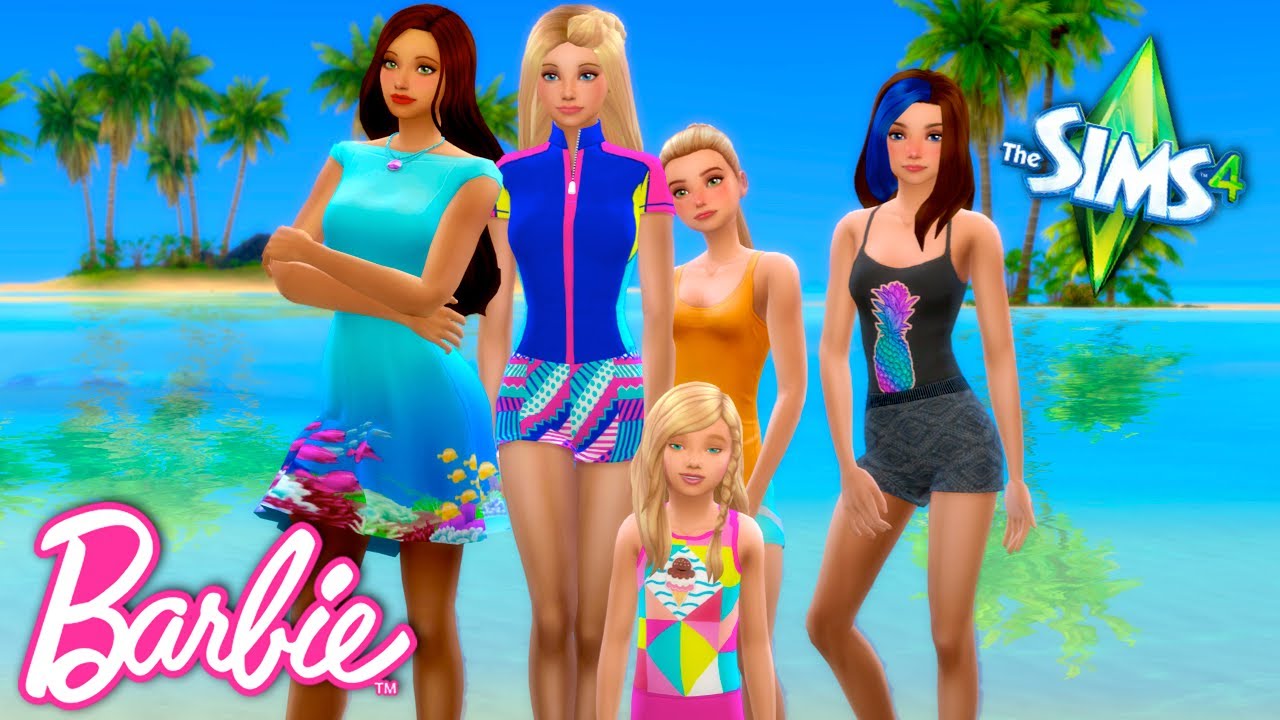 Barbie y Los Delfines Magicos en SIMS 4 - Titi Plus Español