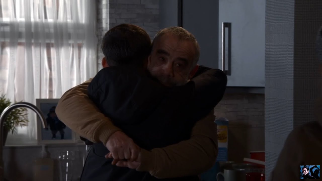 Coronation Street - Kevin & Jack Hug