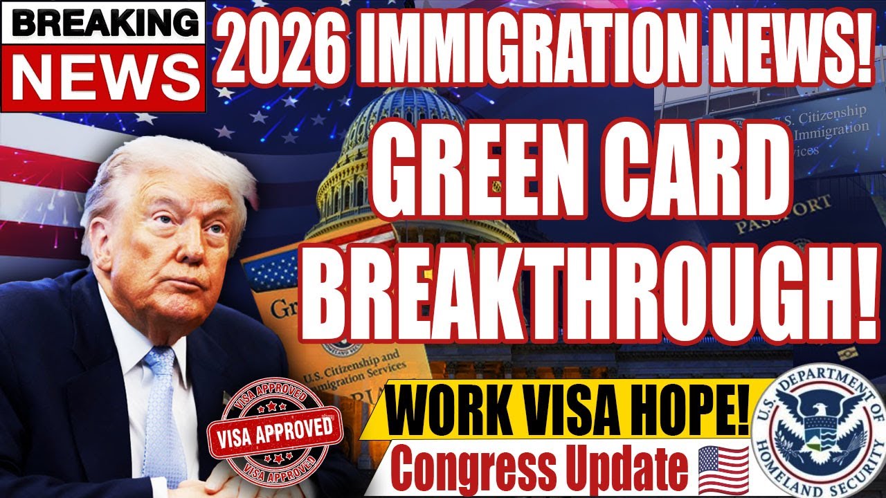 GOOD NEWS Immigrant Families | New Congress Bill Announced | Visa & Green Card 2026