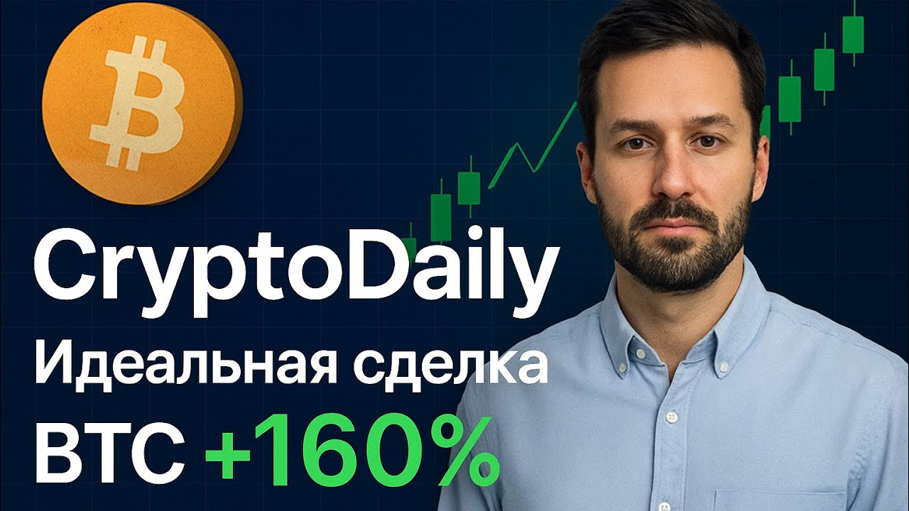 📊CryptoDaily &mdash; Идеальная сделка по BTC! 🚀 Новый паттерн, рост и моя система торговли🤑 #trading #btc 