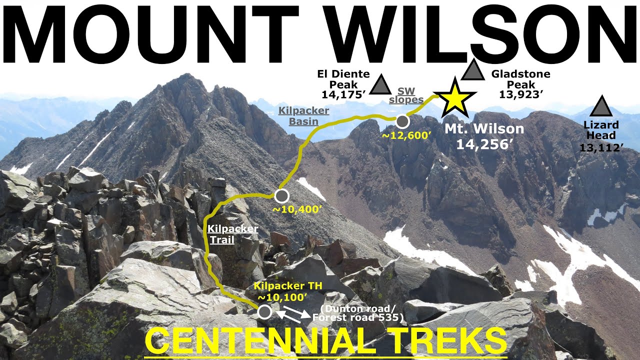 Mt. Wilson - climbing the southwest slopes route