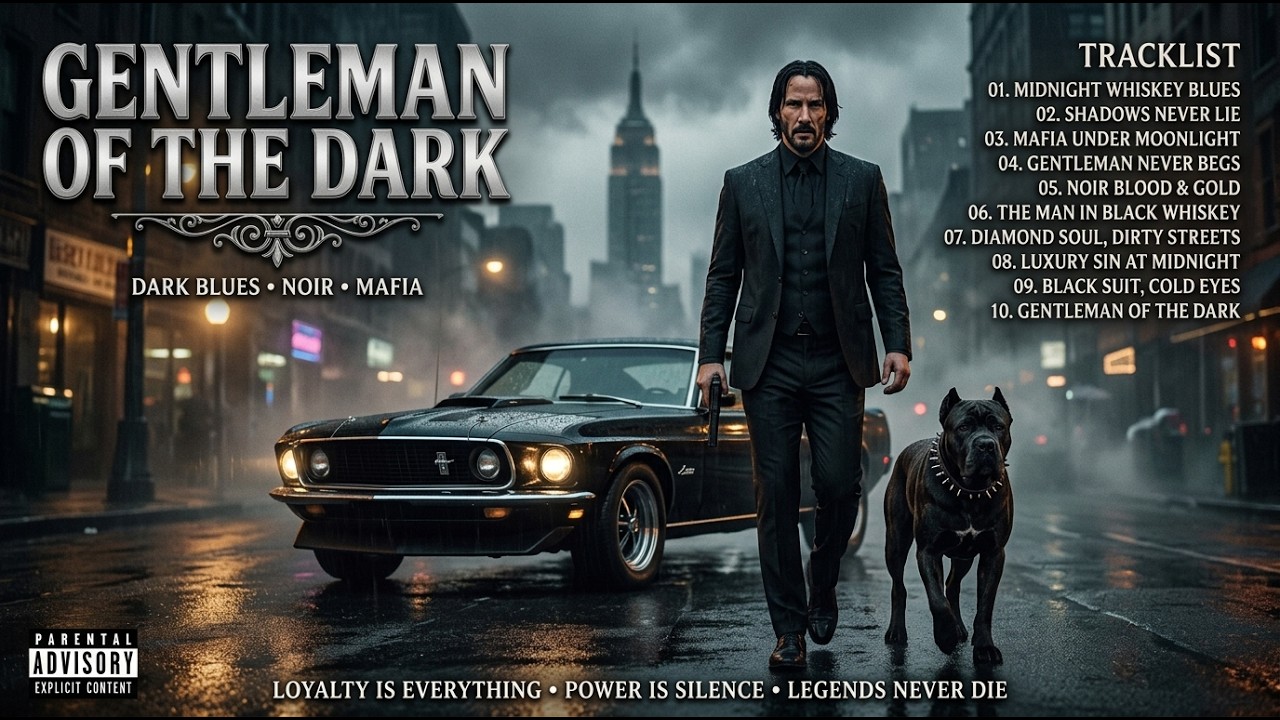 Playlist for Men Who Calculate Every Move | Dark Blues 2026 | Mafia Under Moonlight