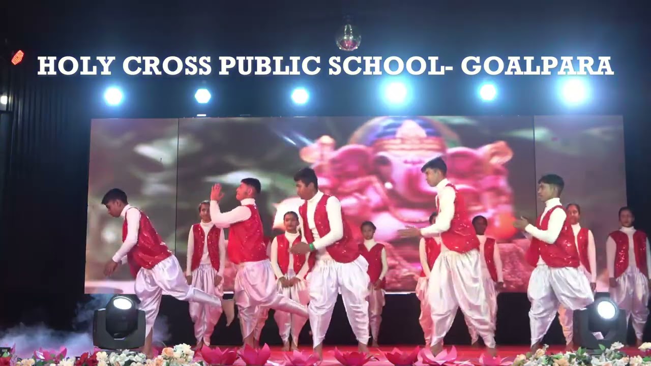 Ganesh Vandana dance performance || HOLY CROSS PUBLIC SCHOOL || ANNUAL DAY 2026