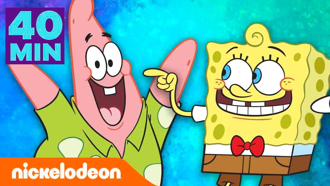 Acara Patrick | Momen TERBAIK Pertunjukan Patrick Star Seri 1 dalam 40 MENIT  | Nickelodeon Bahasa