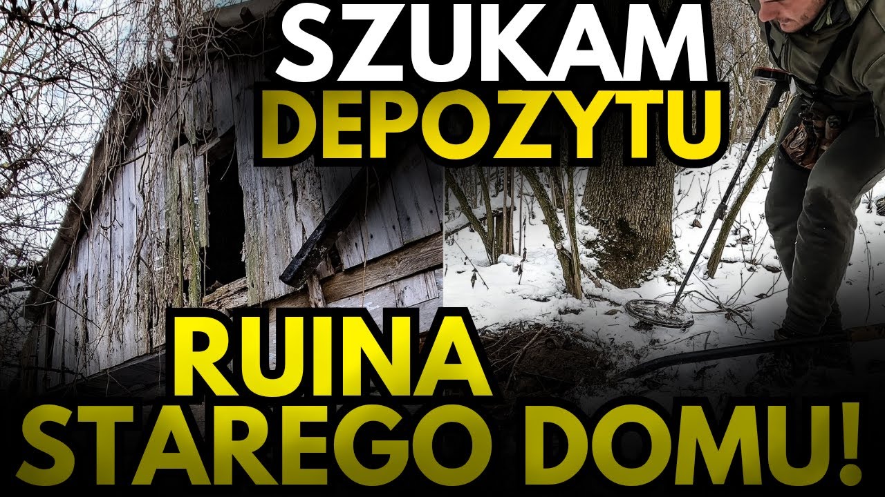 Szukam ukrytych depozytów sprzed lat !!! W tych zaroślach jest opuszczony dom !!!