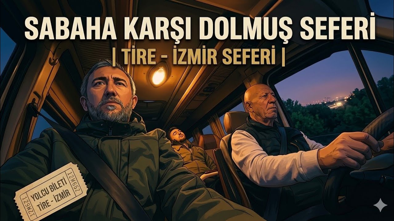 Sabaha Karşı Dolmuş Seferi | Tire - İzmir Seferi