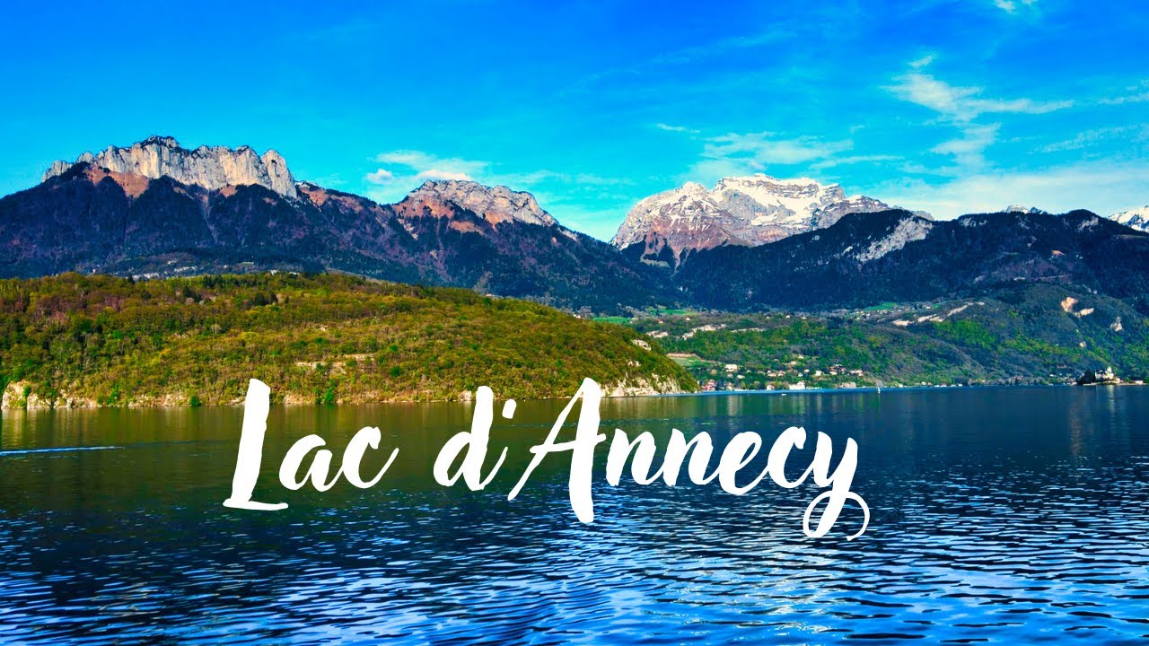 Lac d'Annecy - vidéo drone 4k - drone footage