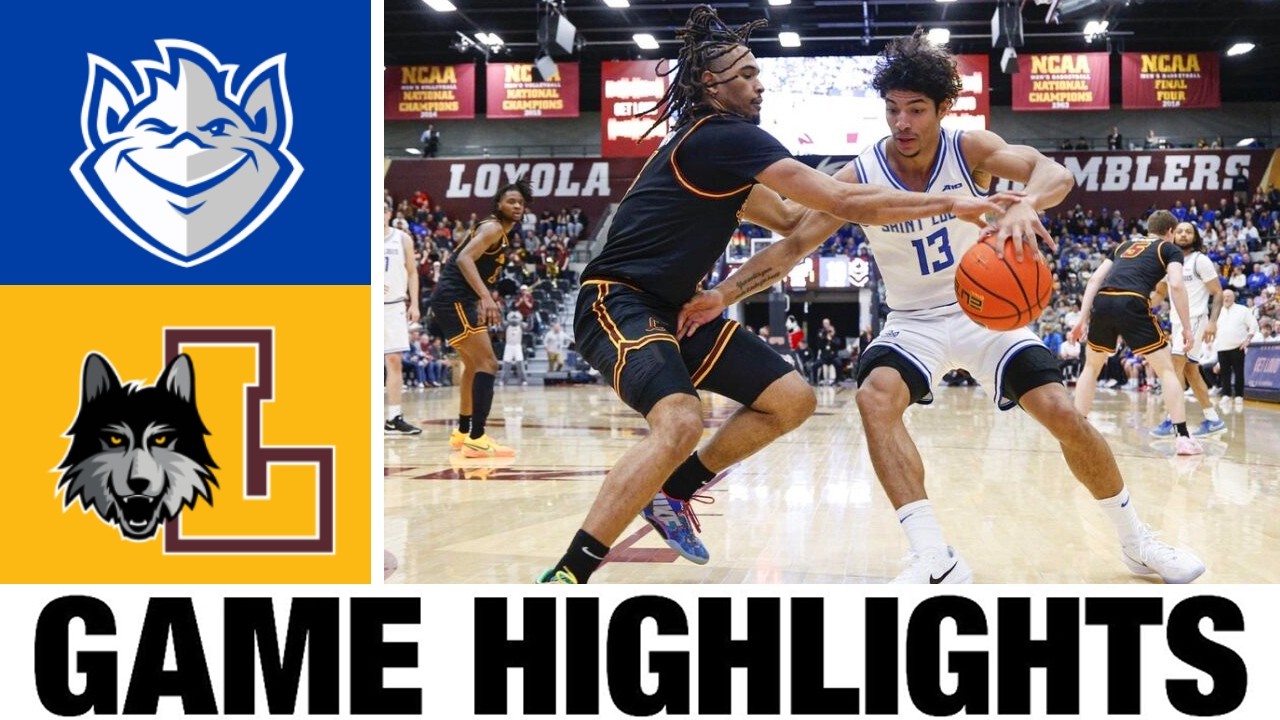 #18 Saint Louis vs Loyola Chicago Highlights | Men's Basketball | College Basketball 2026