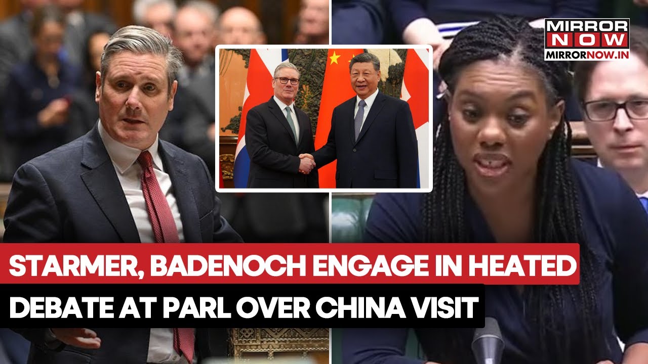 UNCUT: Starmer Clashes With Kemi Badenoch In UK Parliament, Defends China Visit As Scrutiny Mounts