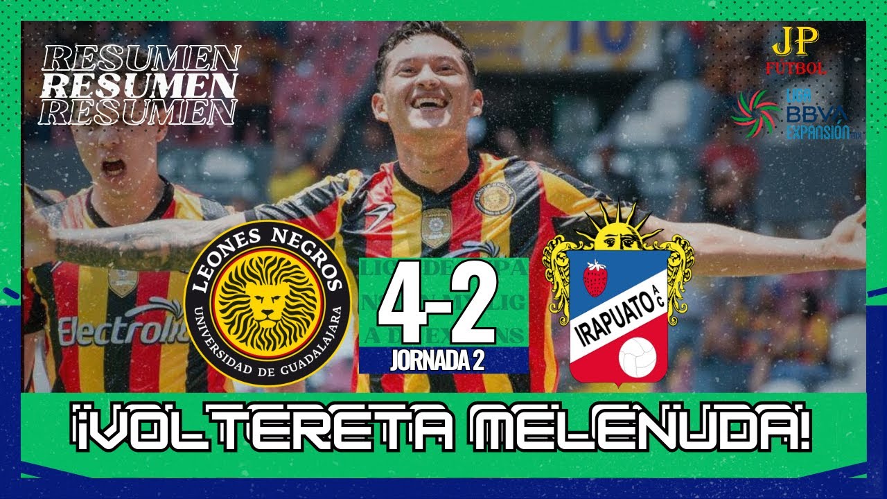 Leones Negros vs UDG |GOLES| Liga de Expansión MX Apertura 2025