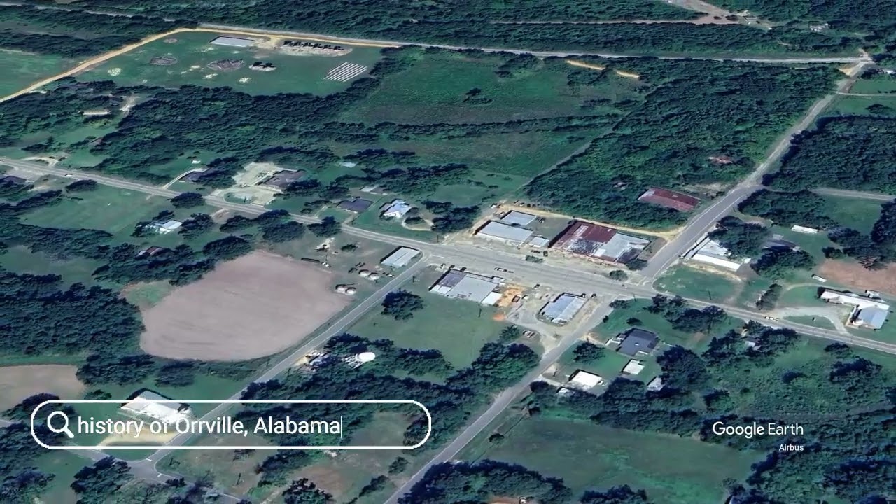 The history of Orrville, Alabama