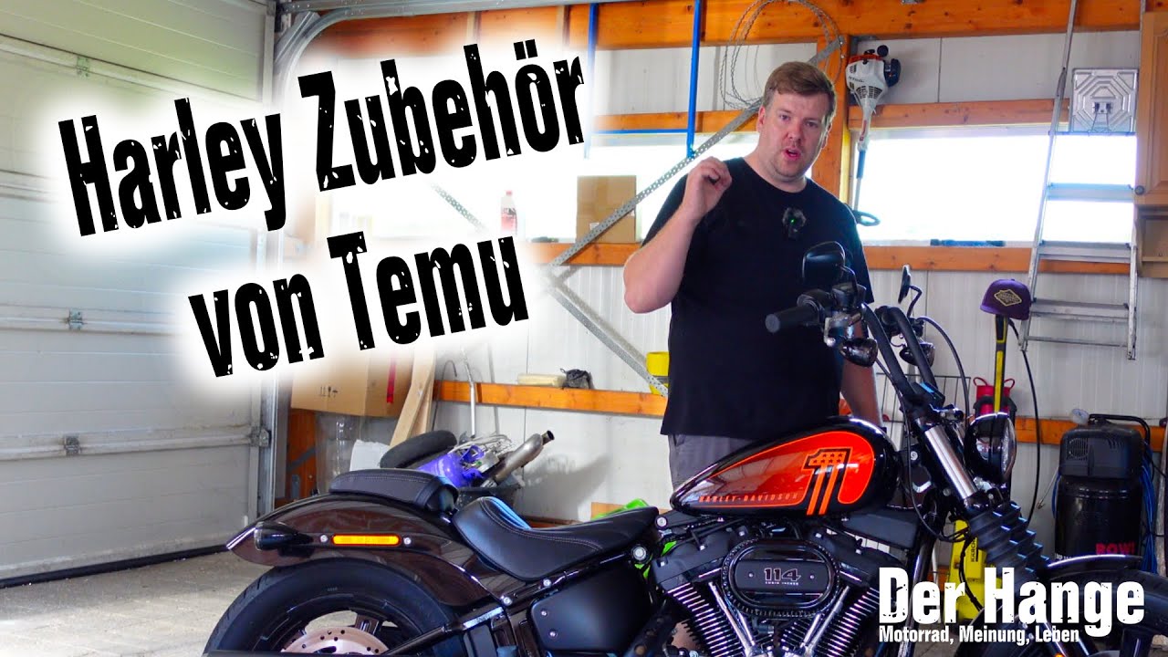 ❗Meine Harley-Davidson Street Bob 114 bekommt neue Teile von TEMU❗#harleydavidson #streetbob #temu