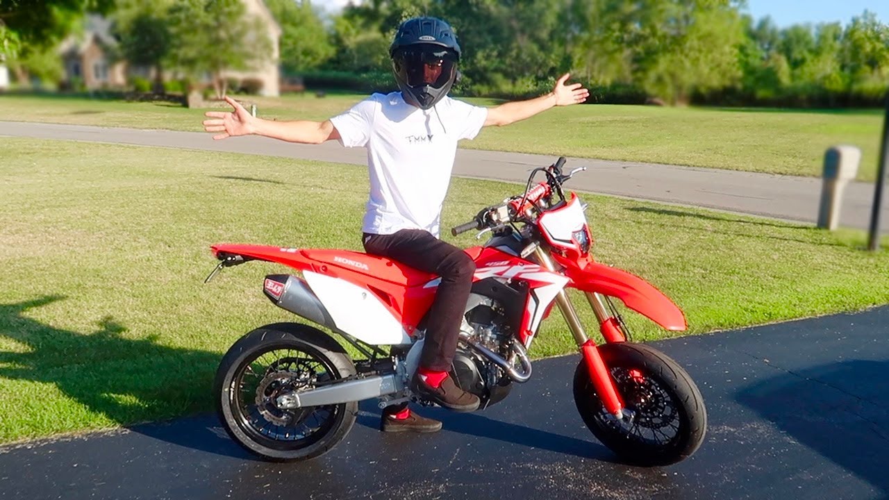 CRF450L SUPERMOTO SETUP IS SICK!!!