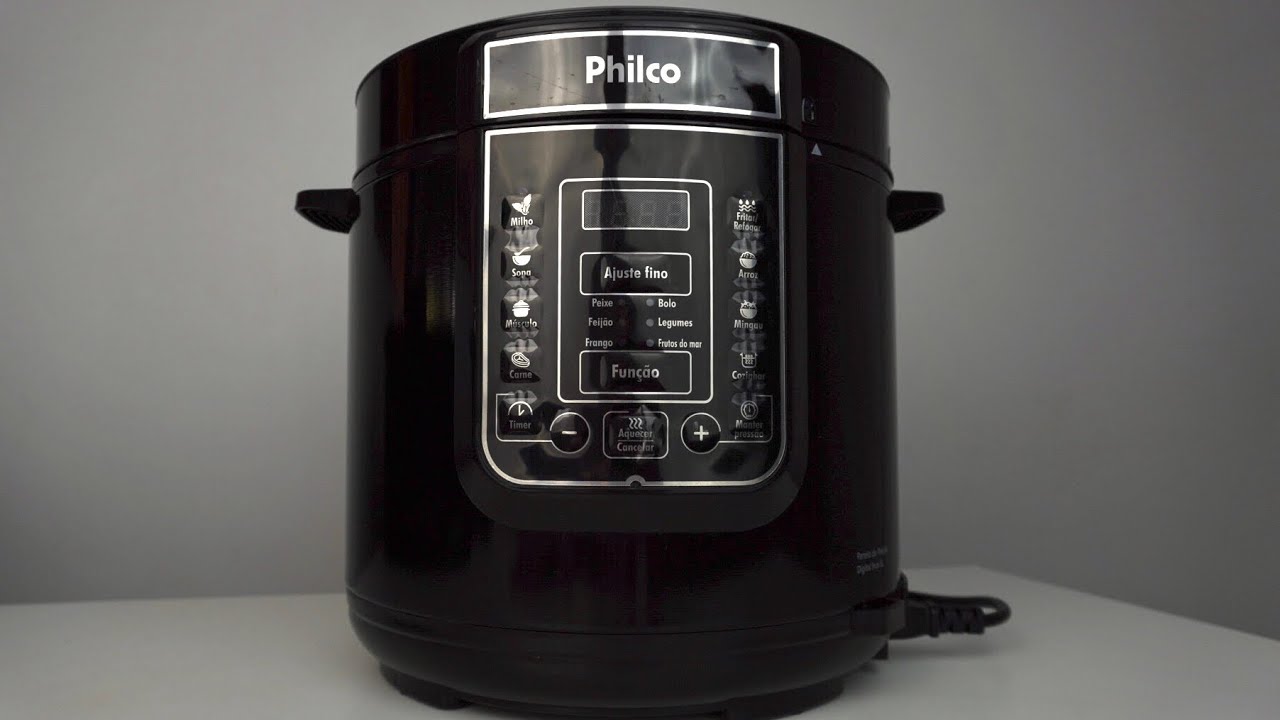 Panela de Pressão Elétrica Philco 6 Litros PPP01P - Como Usar - Em detalhes