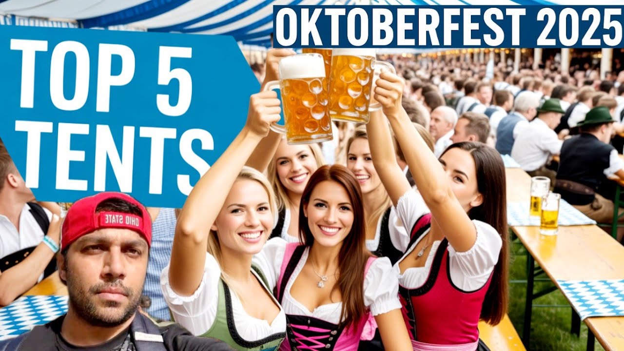 “Oktoberfest 2025 🇩🇪🍺 Best Beer Tents in Munich 🎡 Top 5 Wiesn Guide”