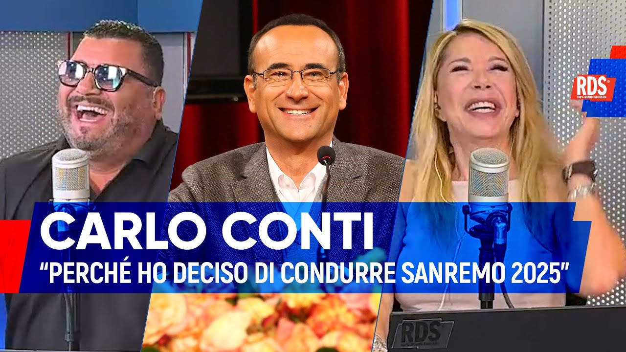 Sanremo 2025: Carlo Conti rivela perché ha deciso di condurlo (senza Pieraccioni e Panariello?)